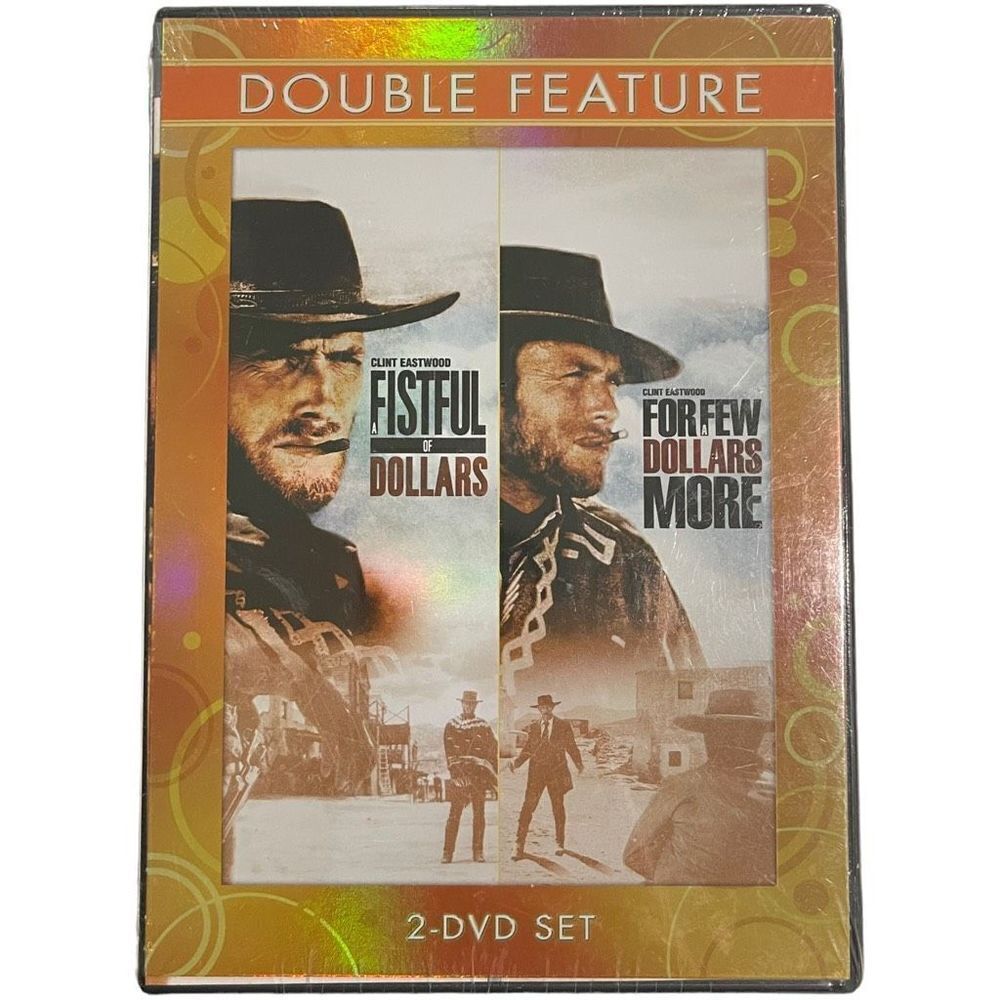 Clint Eastwood Fistful of Dollars & For A Few Dollars More Double Feature DVD